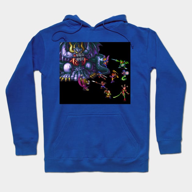 Breath of Fire 2 Final Battle Full Party Hoodie by SuperSensei